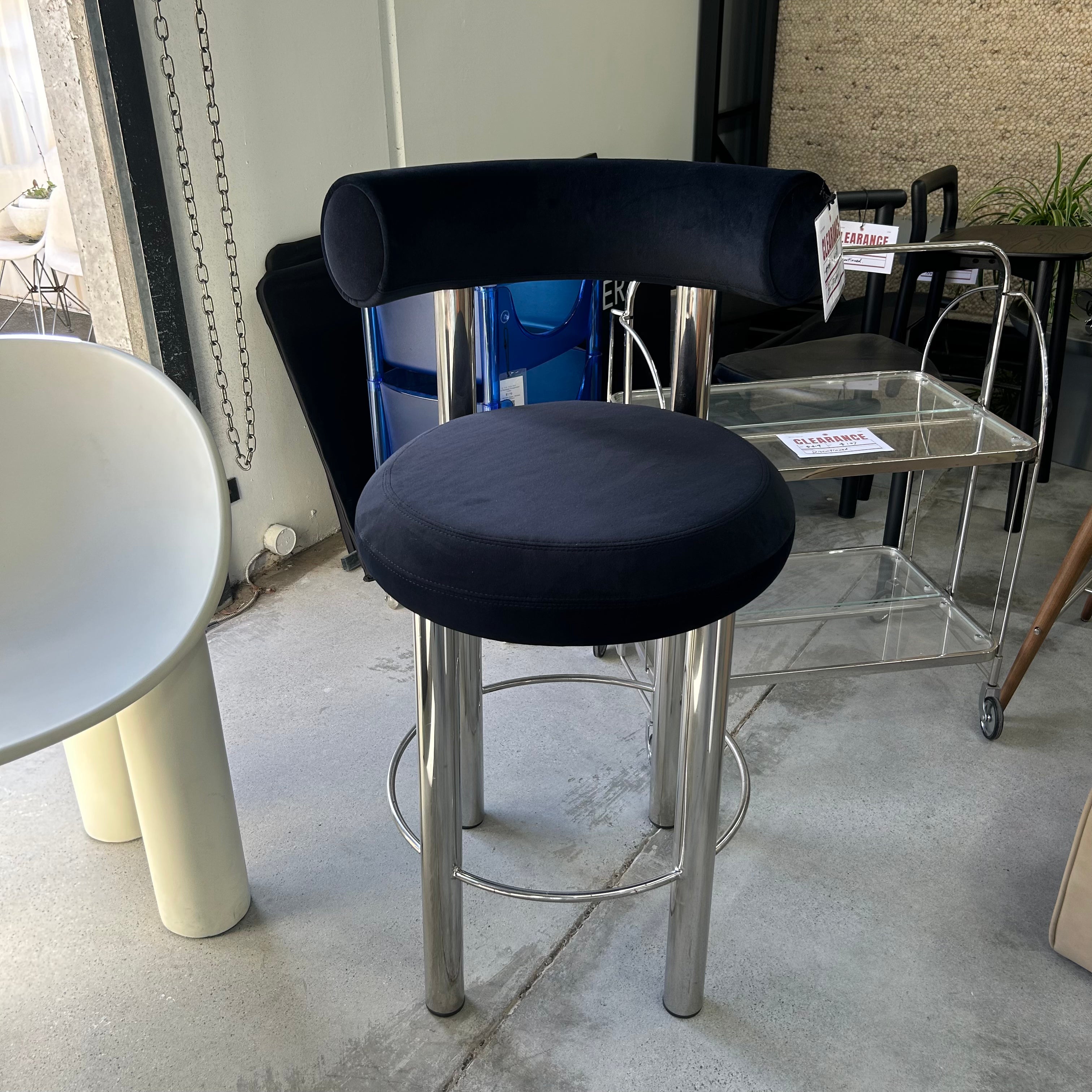 Chelsea Bar Stool  | Black | Clearance - The Feelter