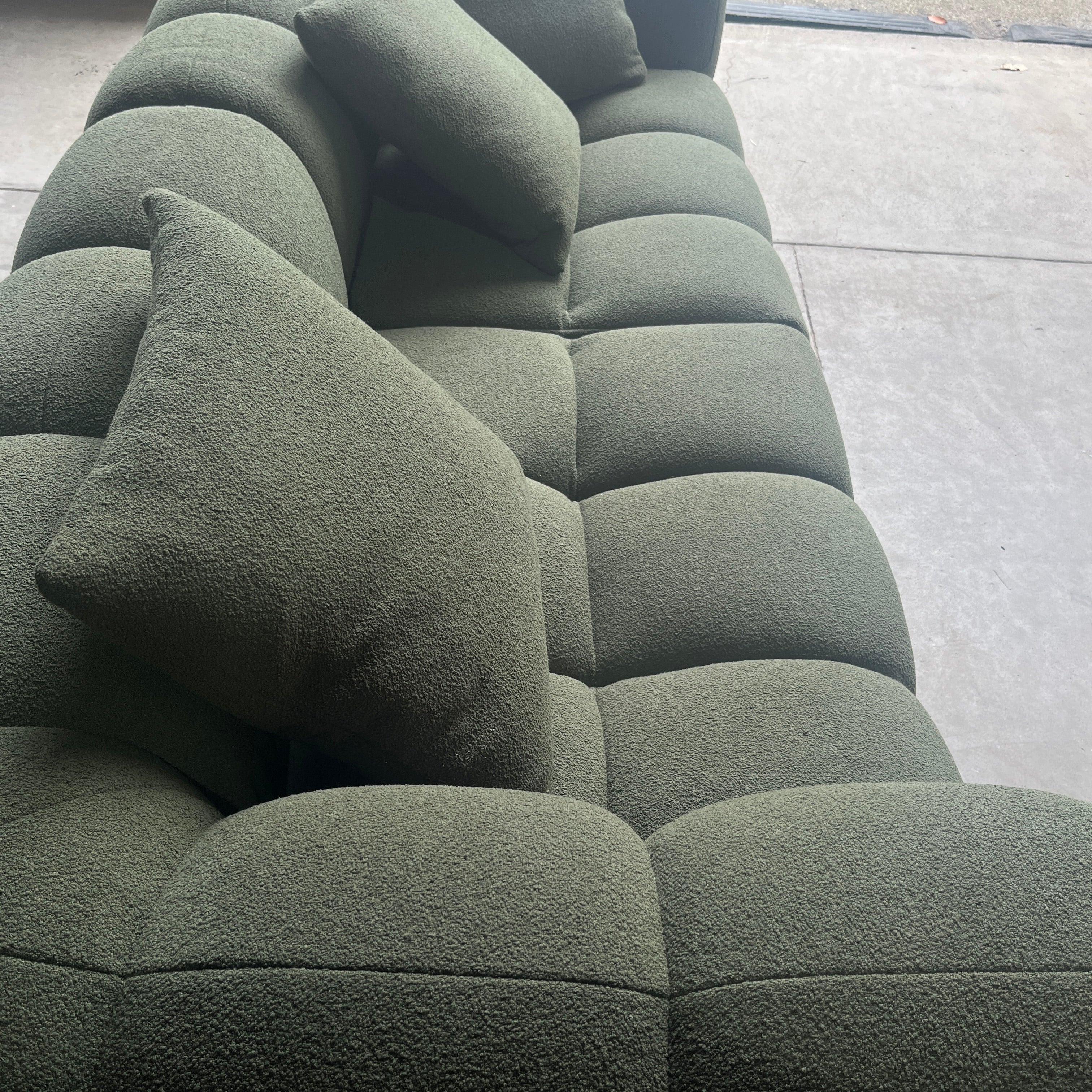 Ruka Tufted Sofa | 3 Seater (2.5m) | Clearance - The Feelter