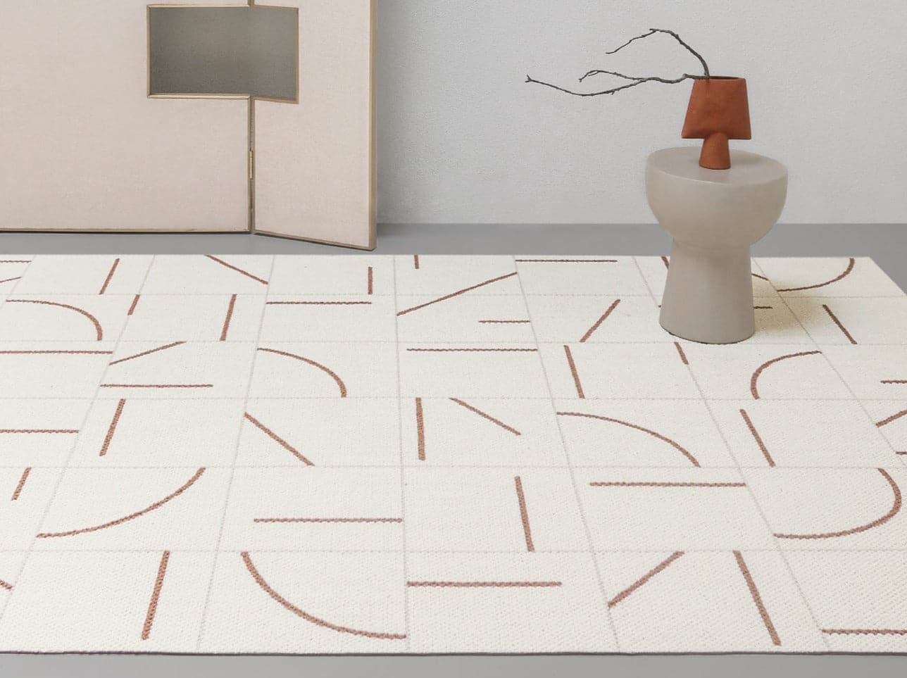 Central Park Wool Rug - Cream