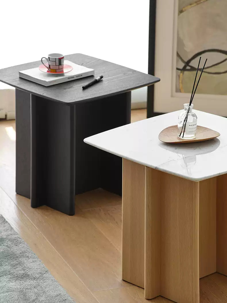 Ready- Tro Marble Side Table - The Feelter