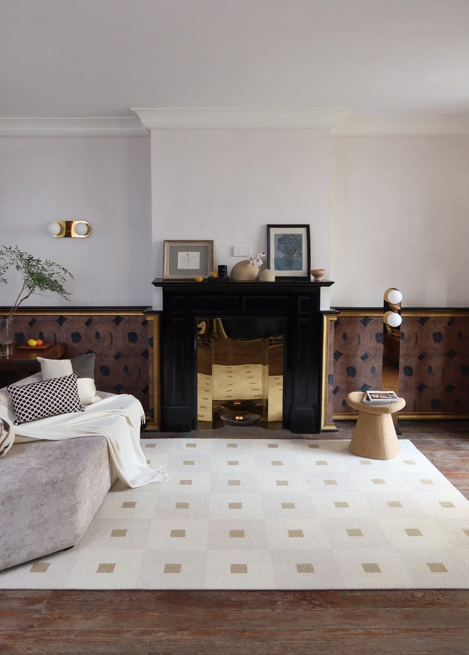 Pantheon Wool Rug - Beige
