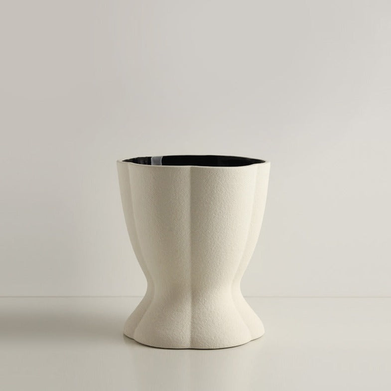 Ceramic Vase | Petal Series - Inverted - The Feelter