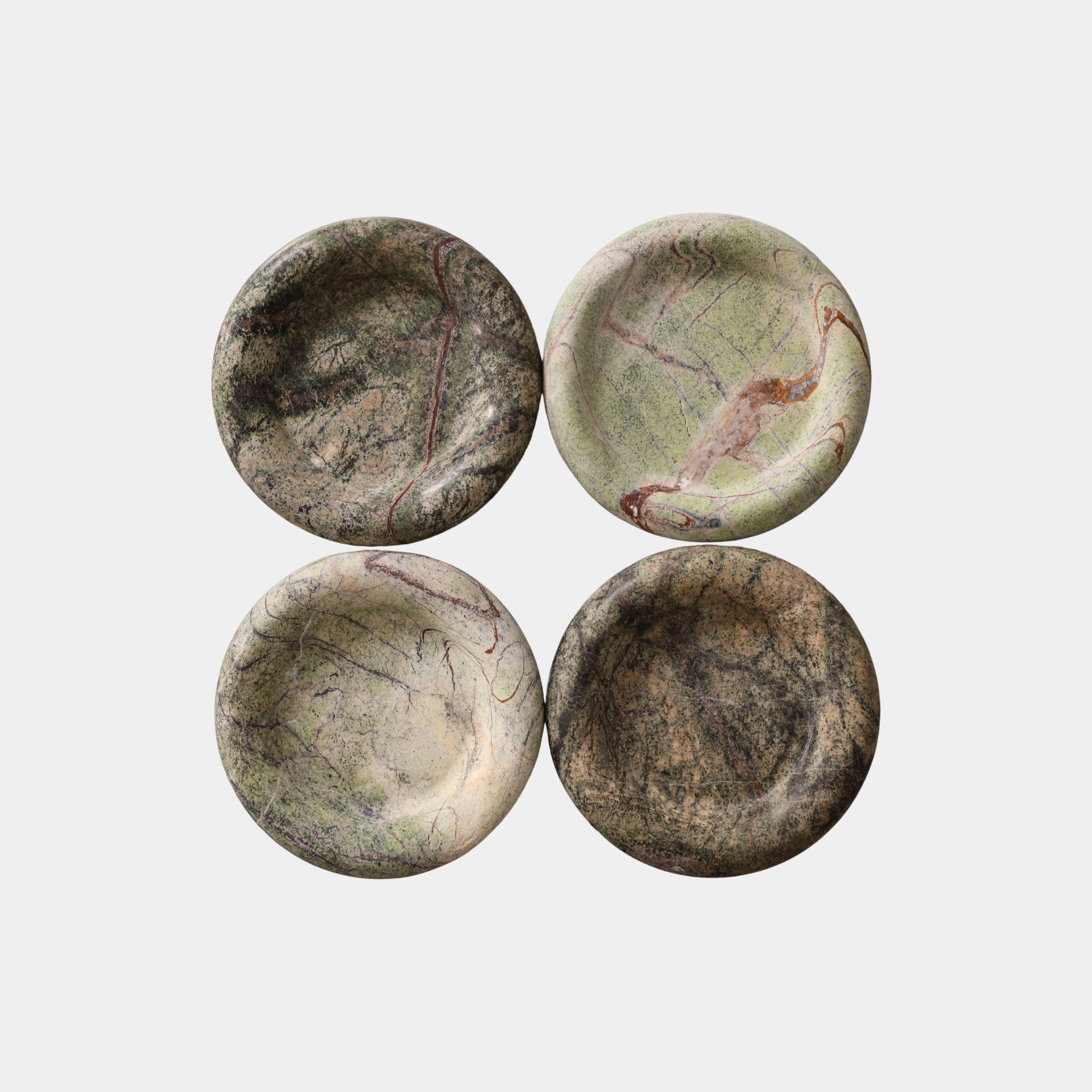 Rainforest Green Marble Plate - The Feelter