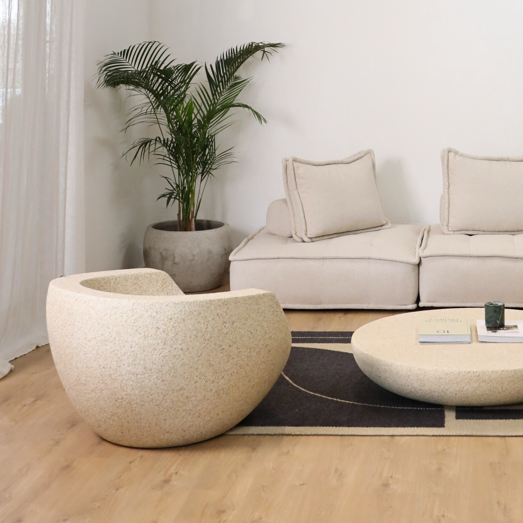 Sand Series | Orb Outdoor Chair