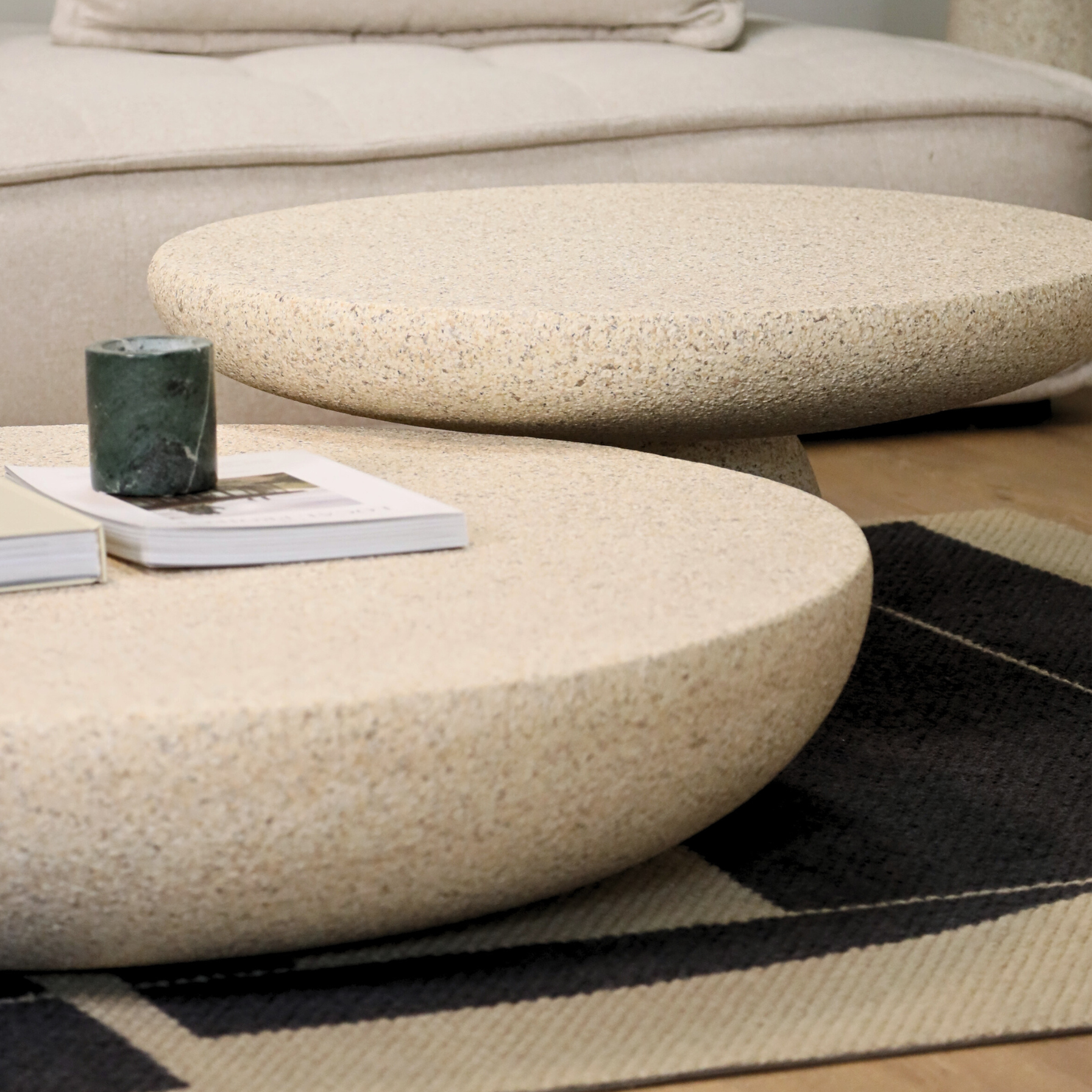 Sand Series | Round Outdoor Coffee Table