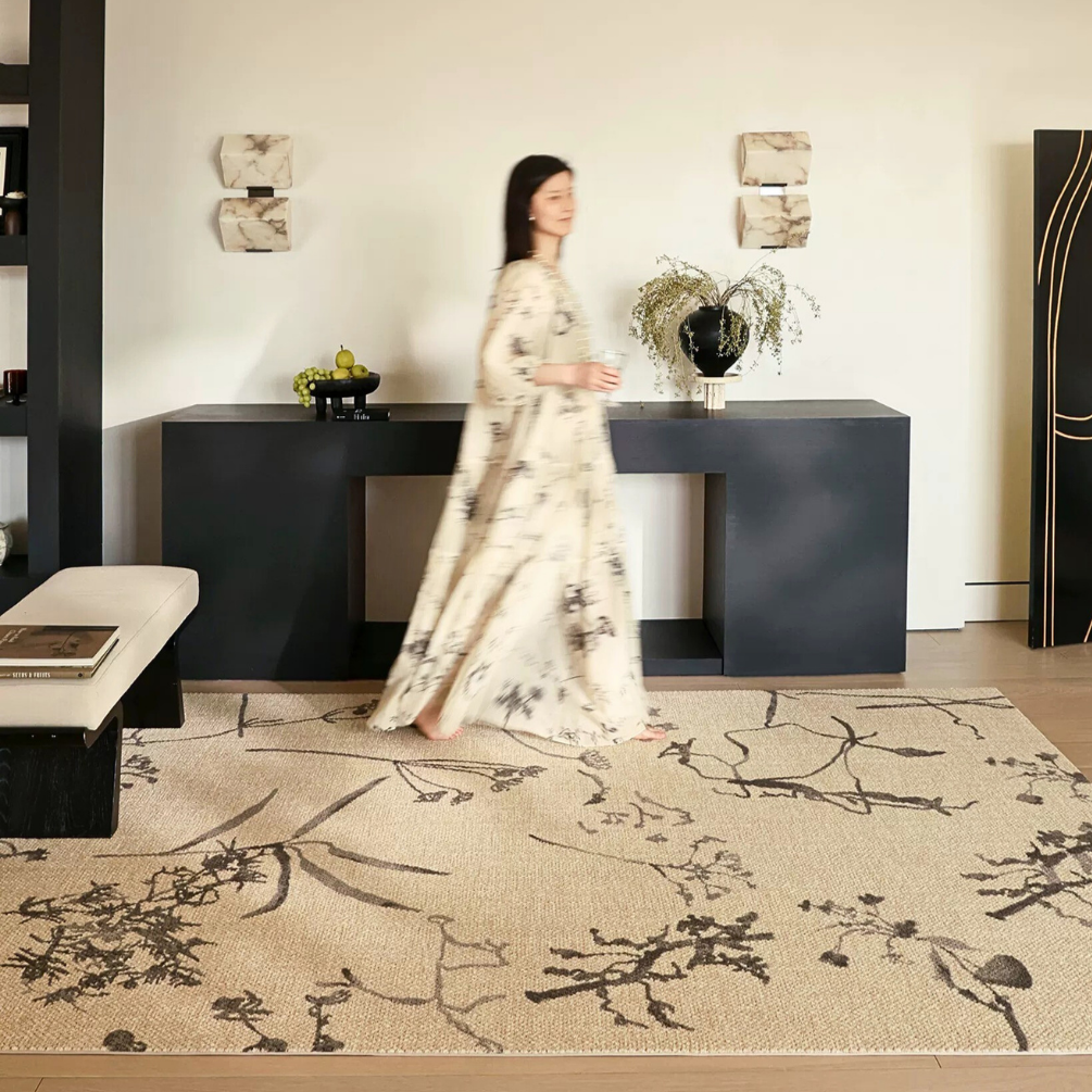 The Feelter Pressed Flowers Wool Rug