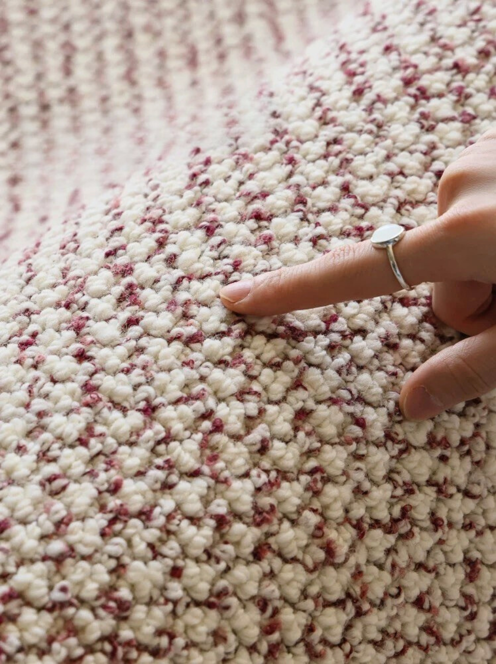 The Feelter Strawberry Wool Rug