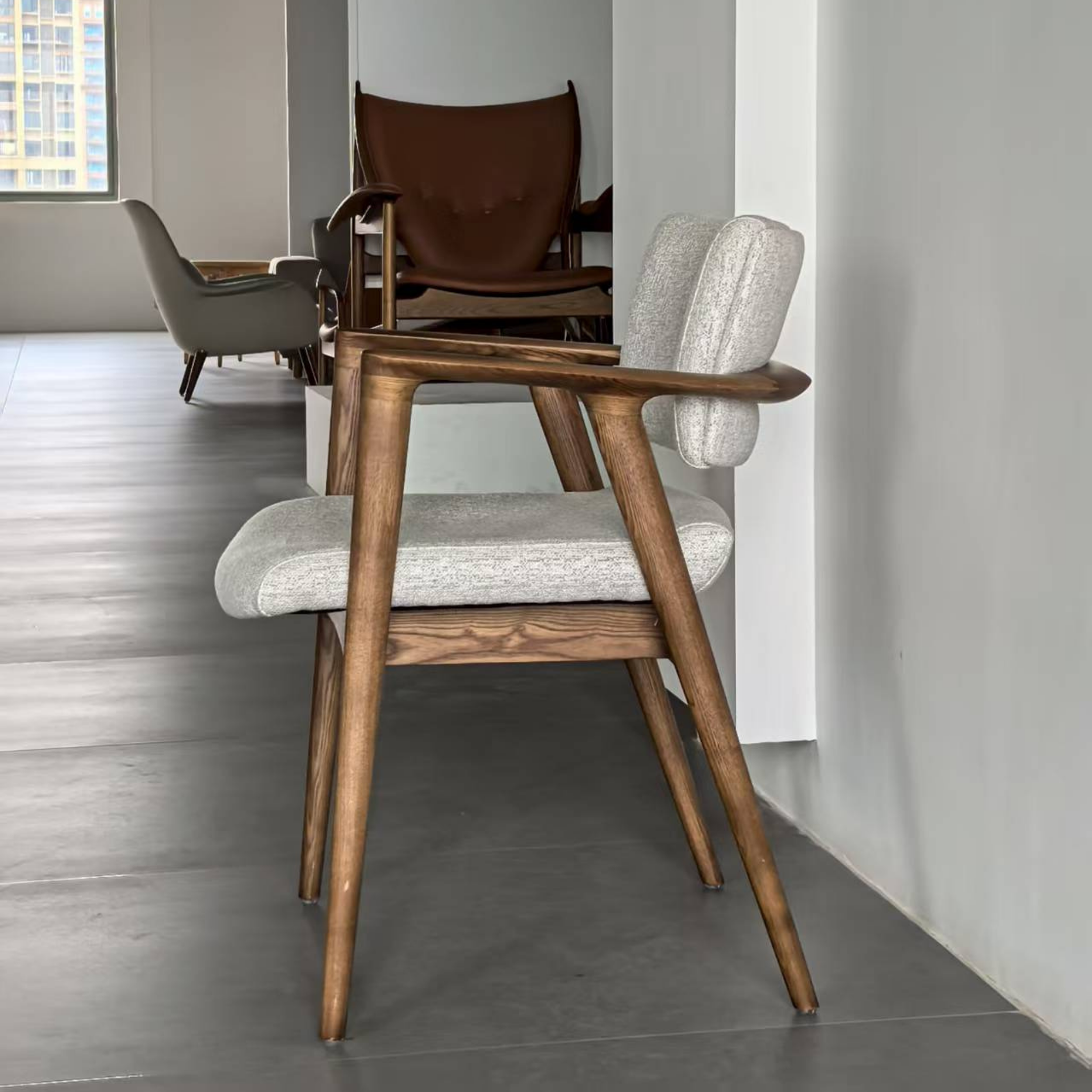 Walter Upholstered Dining Chair - The Feelter