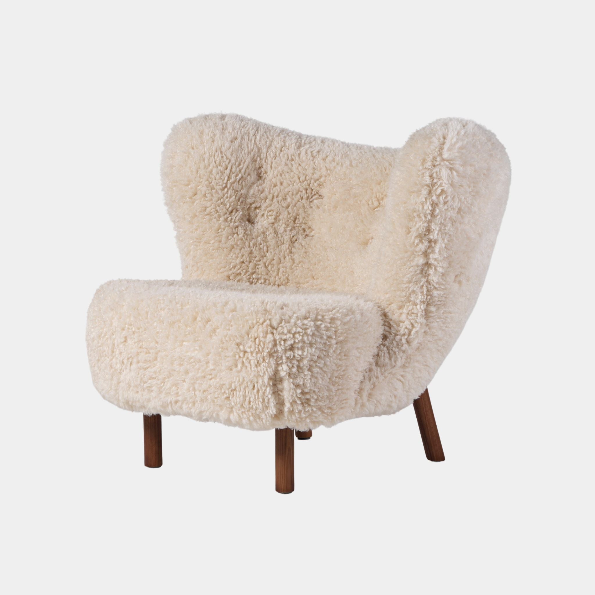 Petite Agnes Lounge Chair - Long Hair