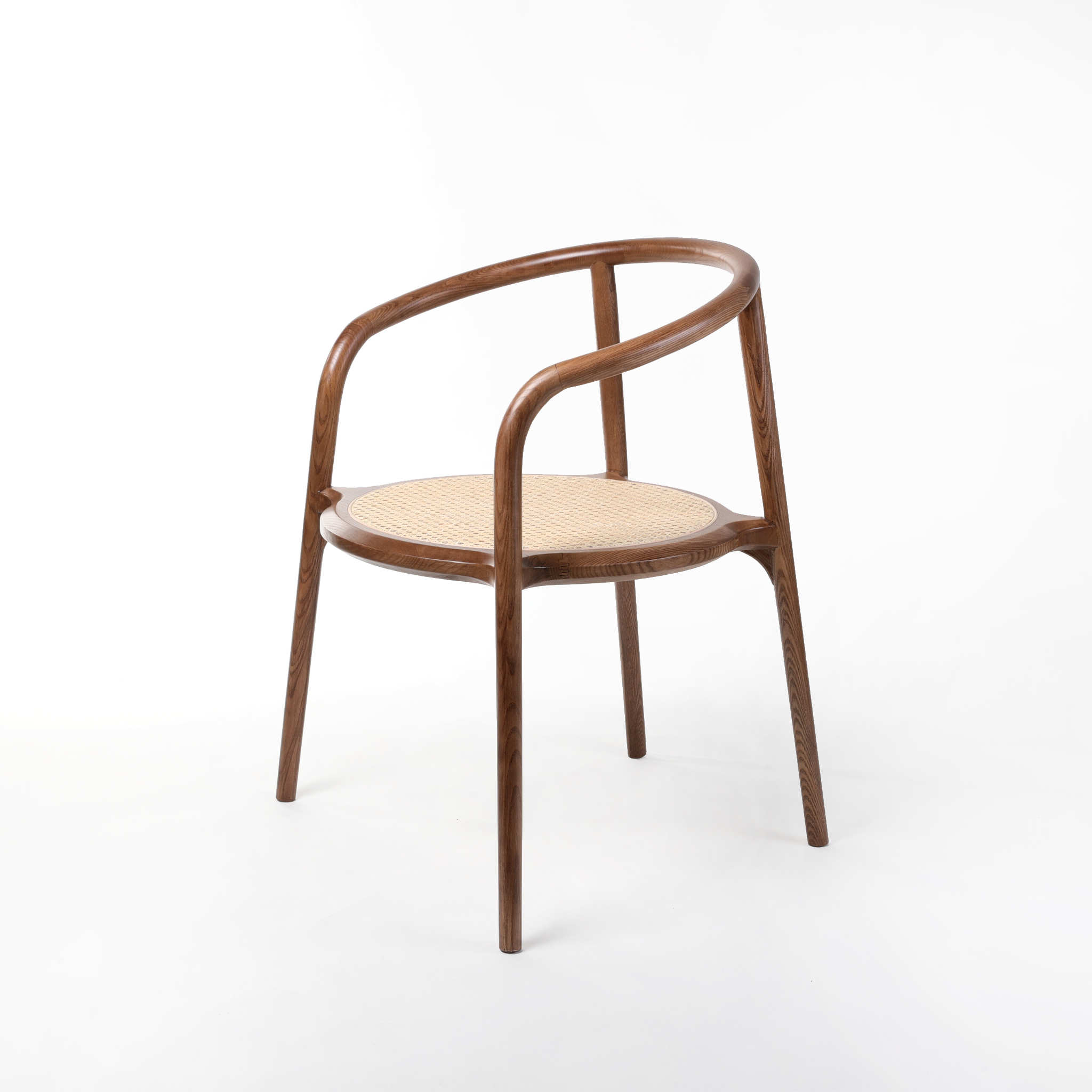 Mid Century Furniture | Round Rattan Dining Chair