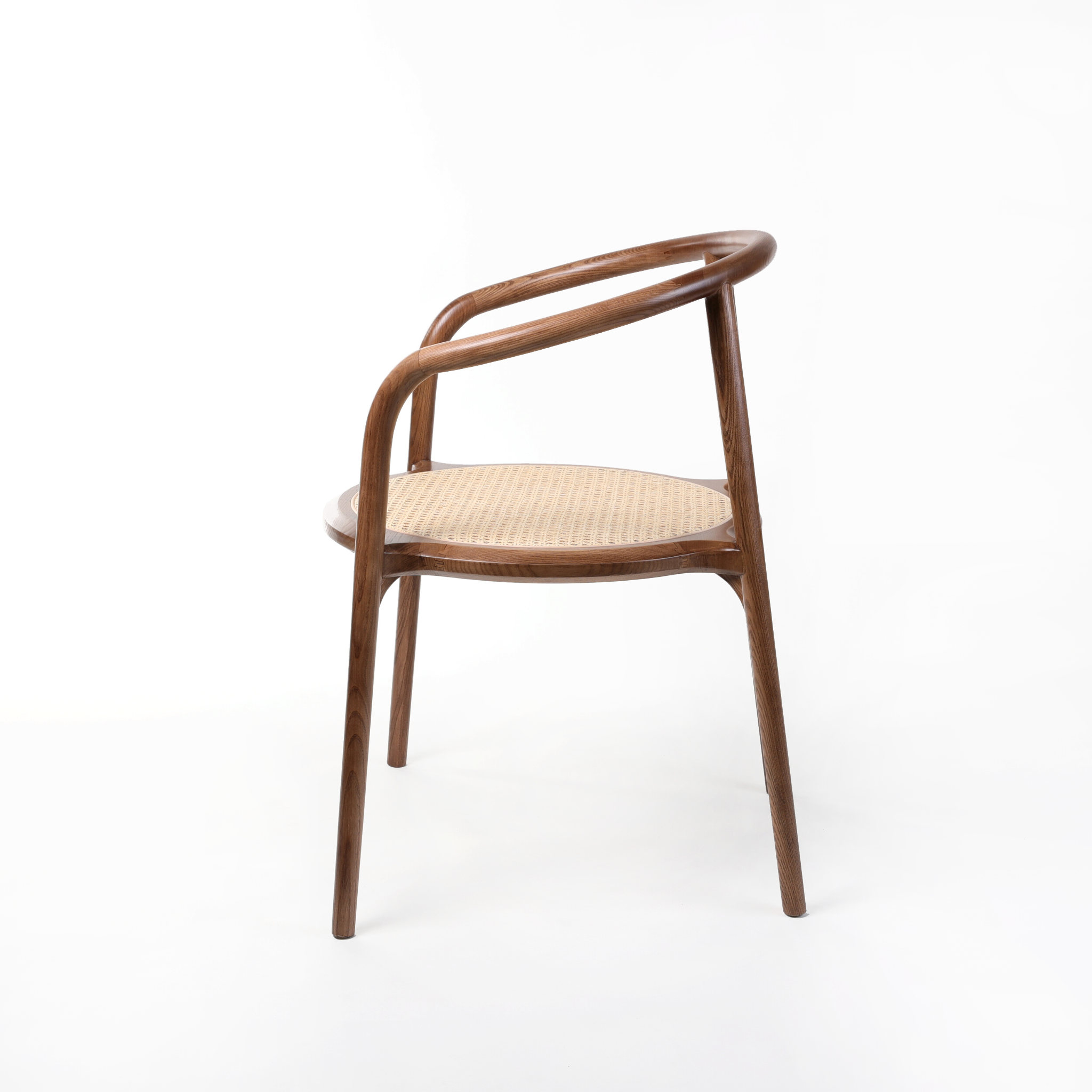 Mid Century Furniture | Round Rattan Dining Chair