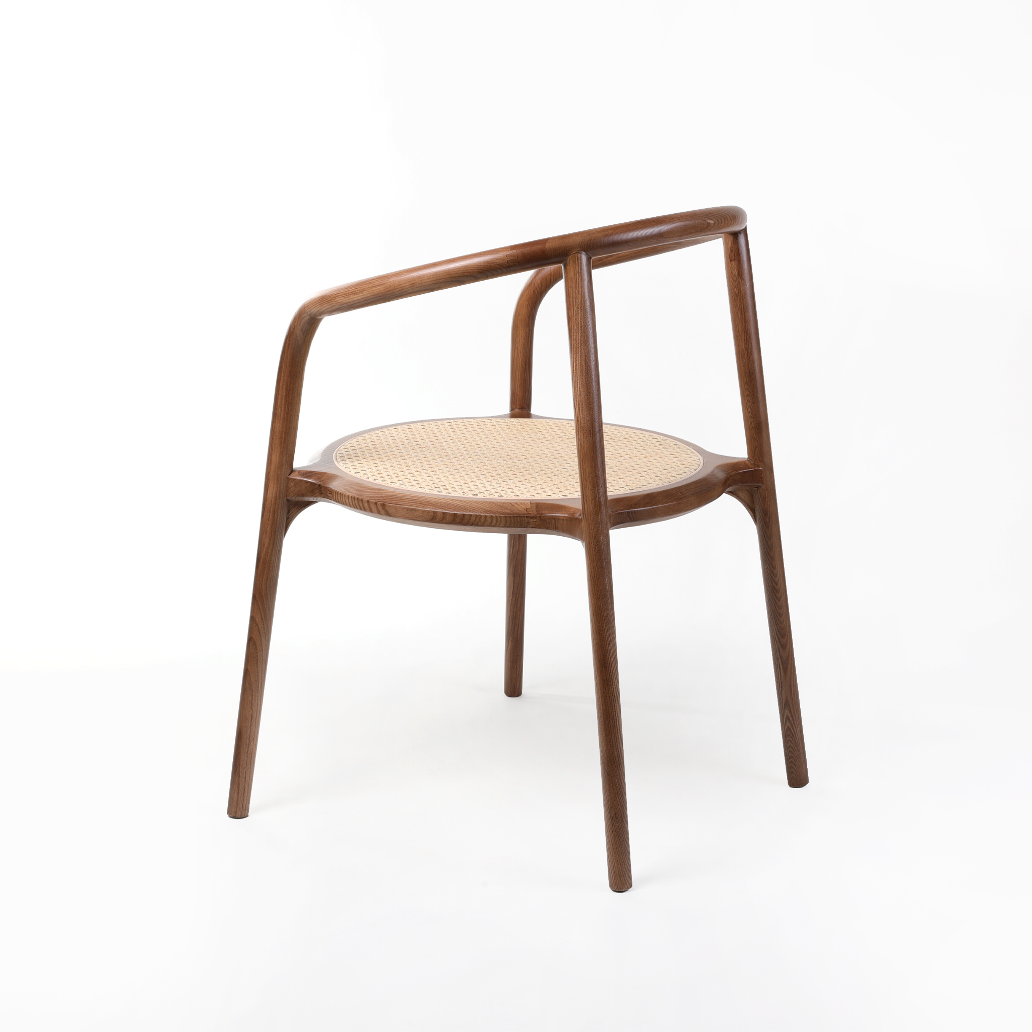 Mid Century Furniture | Round Rattan Dining Chair