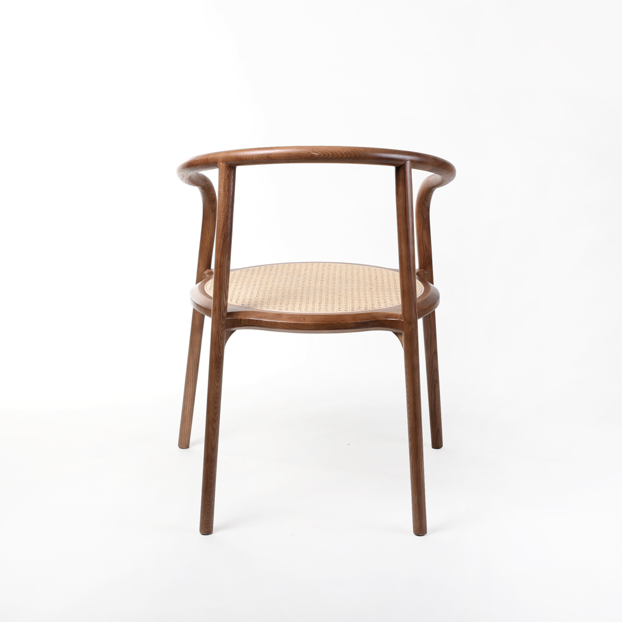Mid Century Furniture | Round Rattan Dining Chair