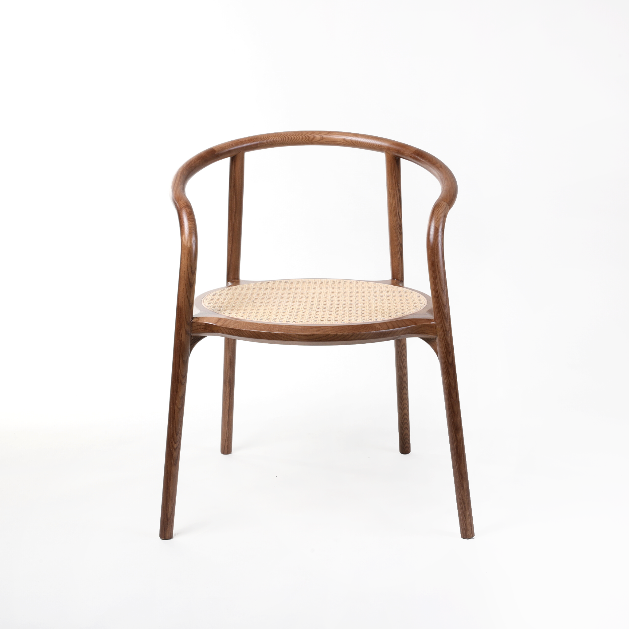 Mid Century Furniture | Round Rattan Dining Chair