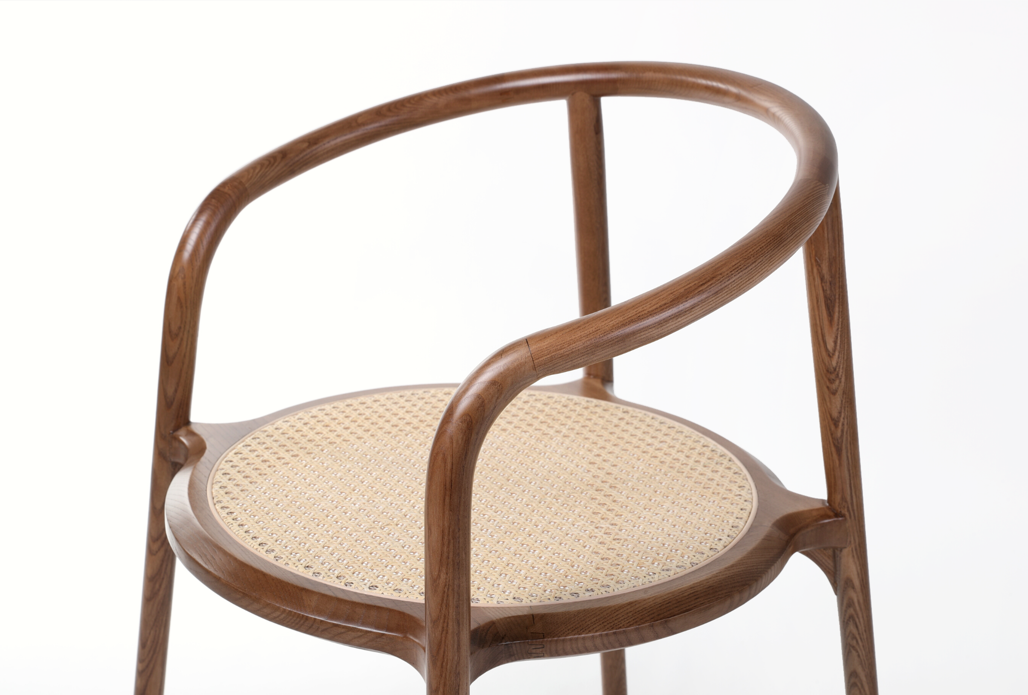 Mid Century Furniture | Round Rattan Dining Chair