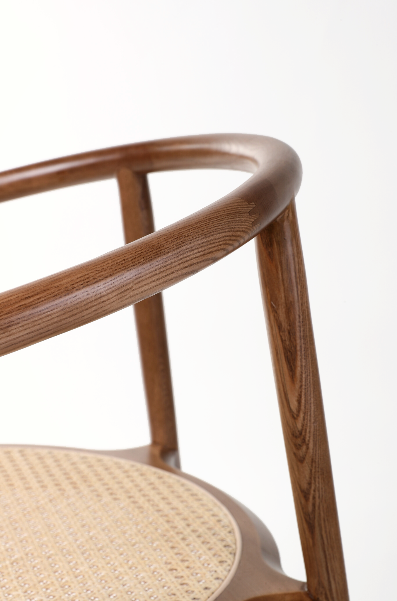 Mid Century Furniture | Round Rattan Dining Chair