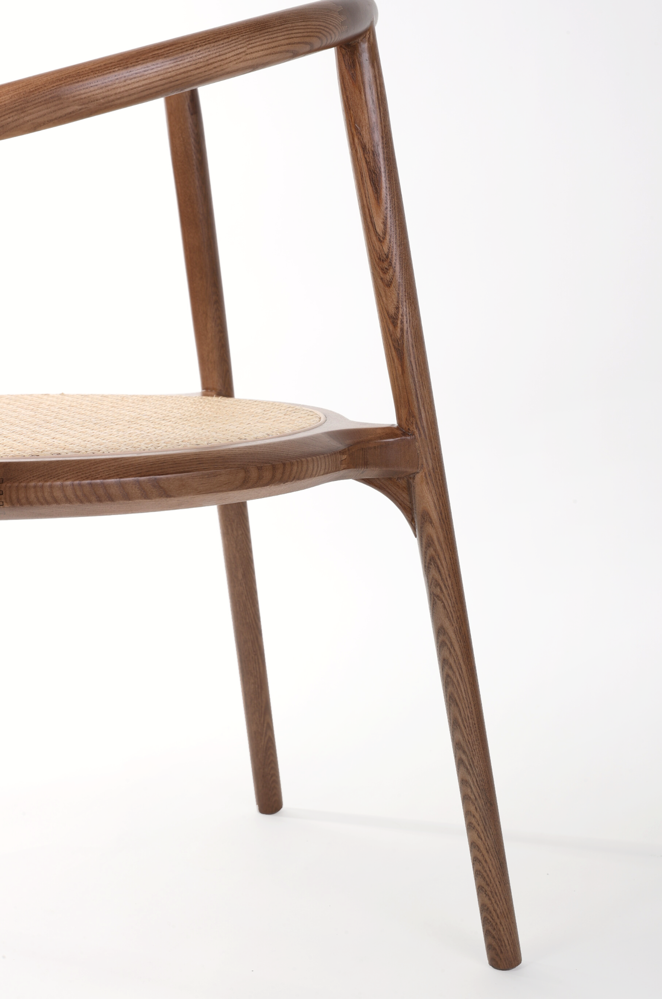 Mid Century Furniture | Round Rattan Dining Chair