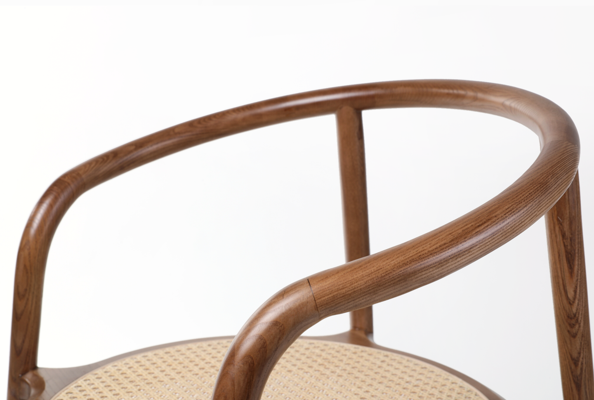 Mid Century Furniture | Round Rattan Dining Chair