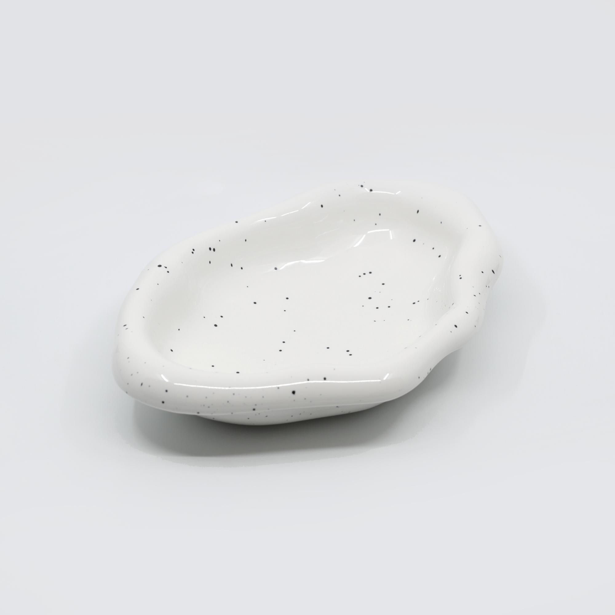 Warbled Ceramic - Large Speckled Bowl
