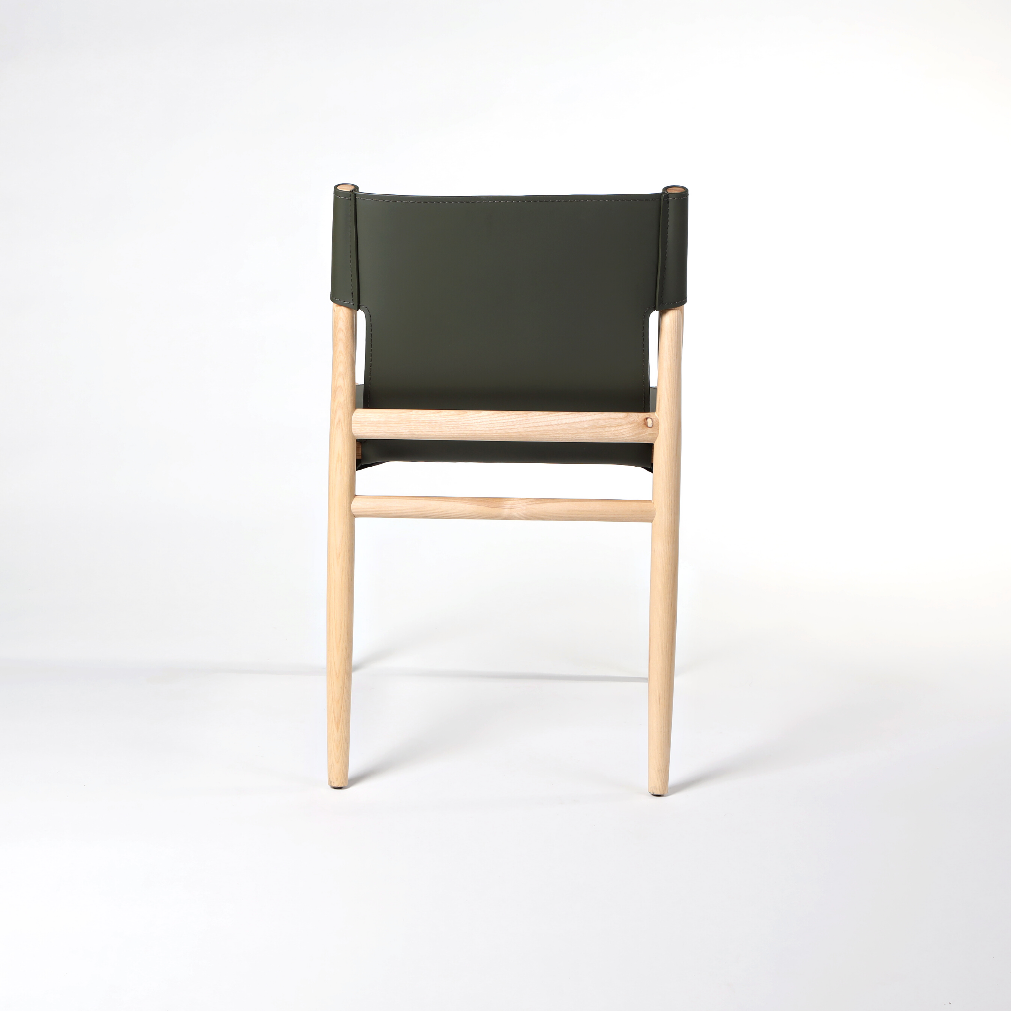 Arthur Leather and Wood Dining Chair