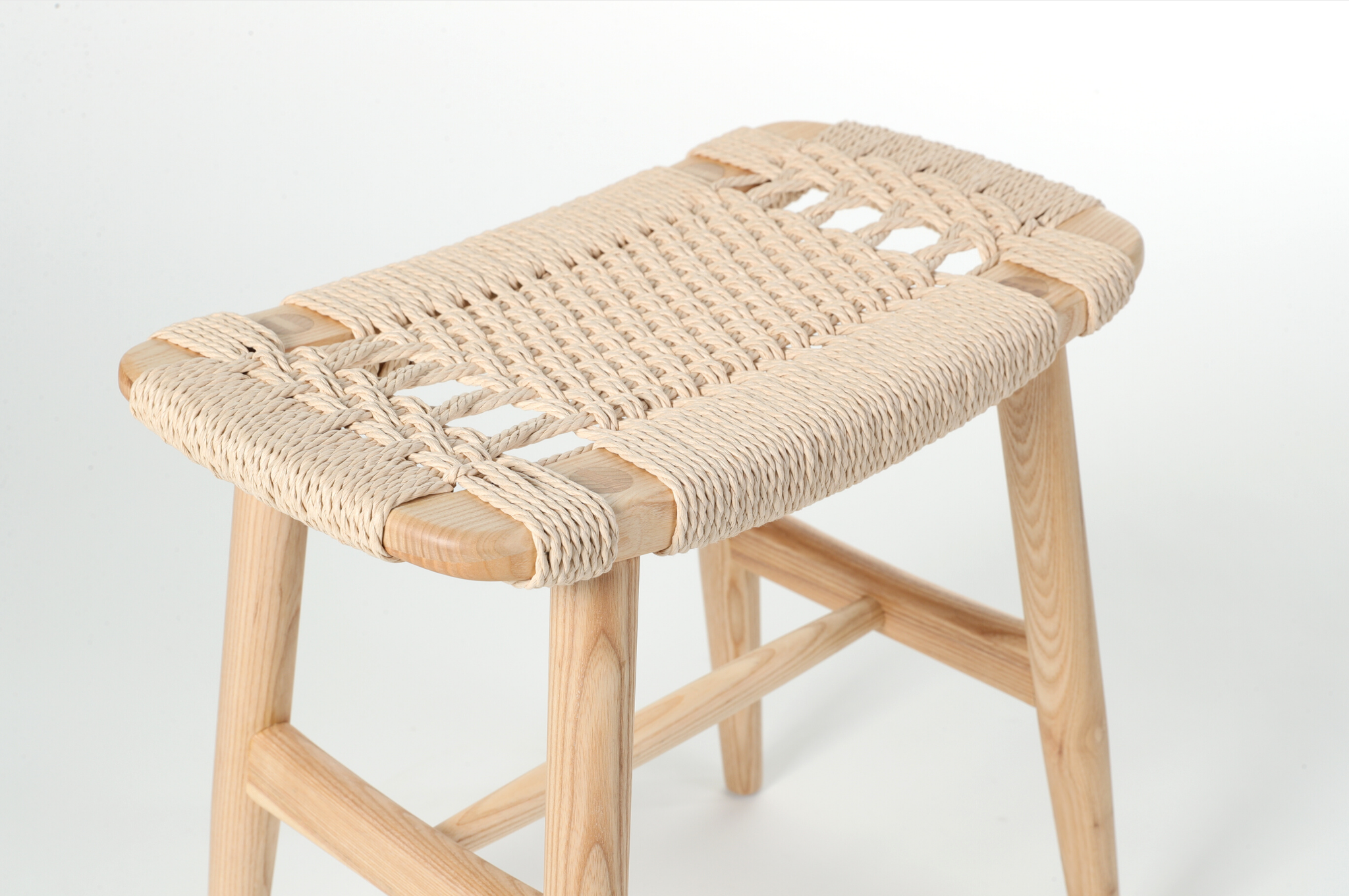 Mid Century | Woven Stool