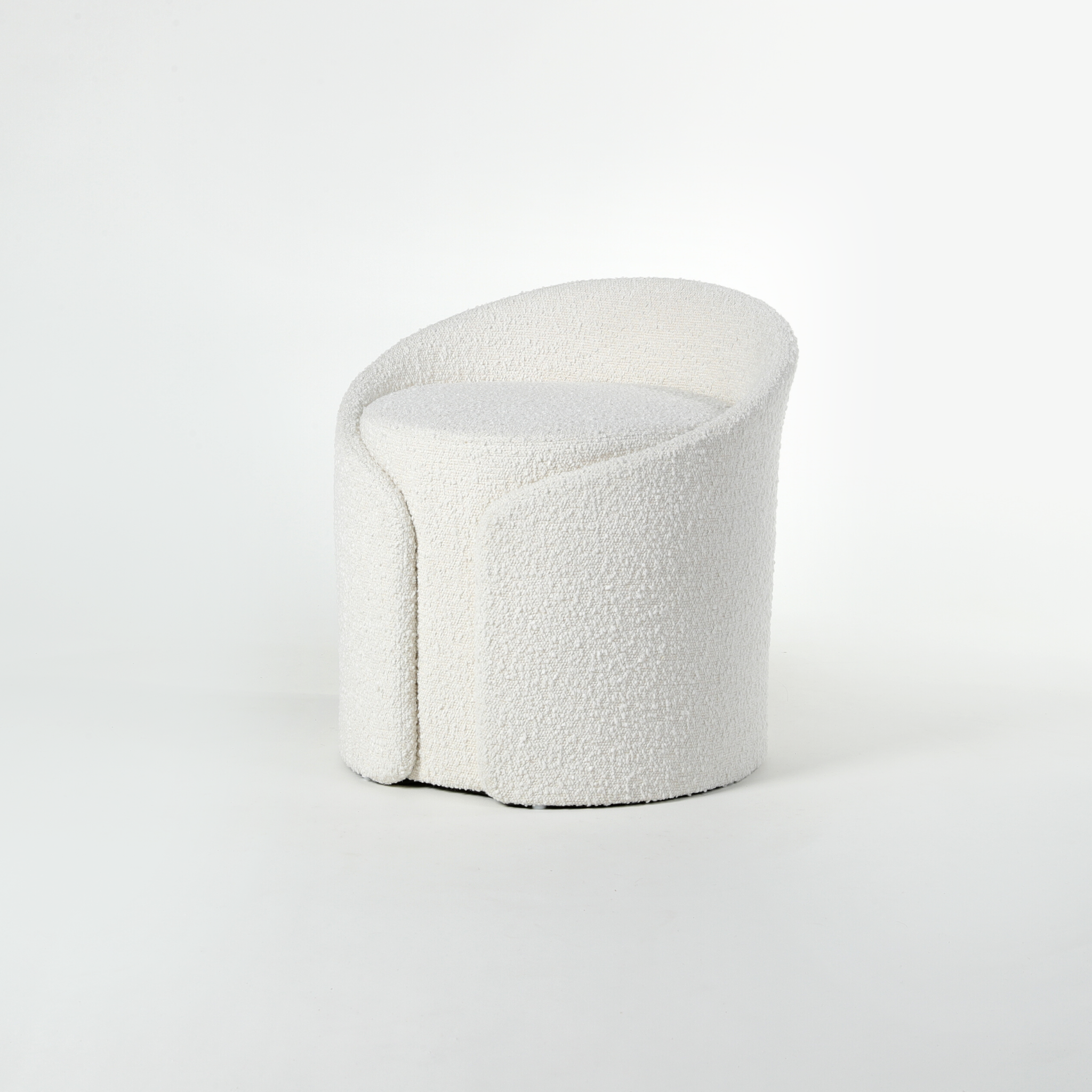 Flower Core Boucle Stool - The Feelter