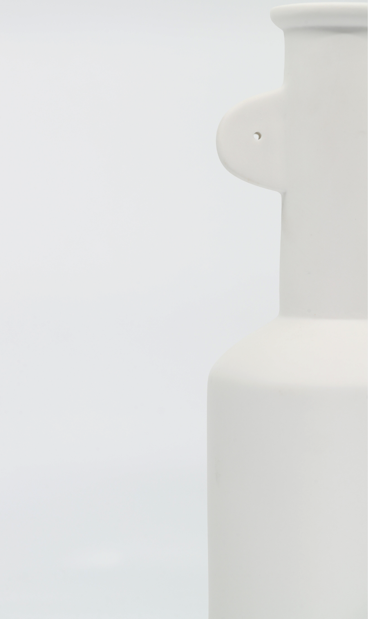 Ceramic Vase | White With Ears