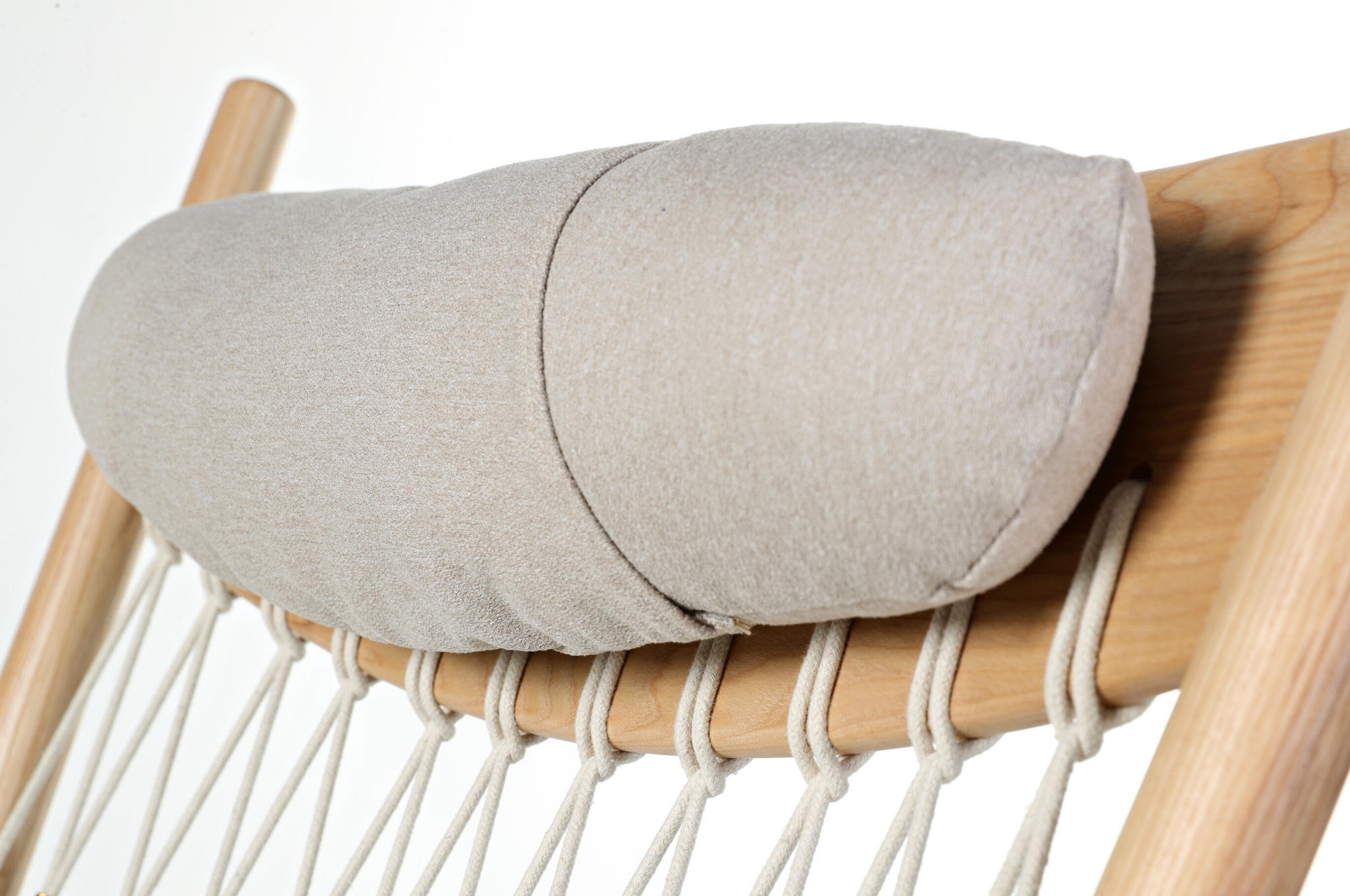 Wood and Cord Rocking Chair - The Feelter