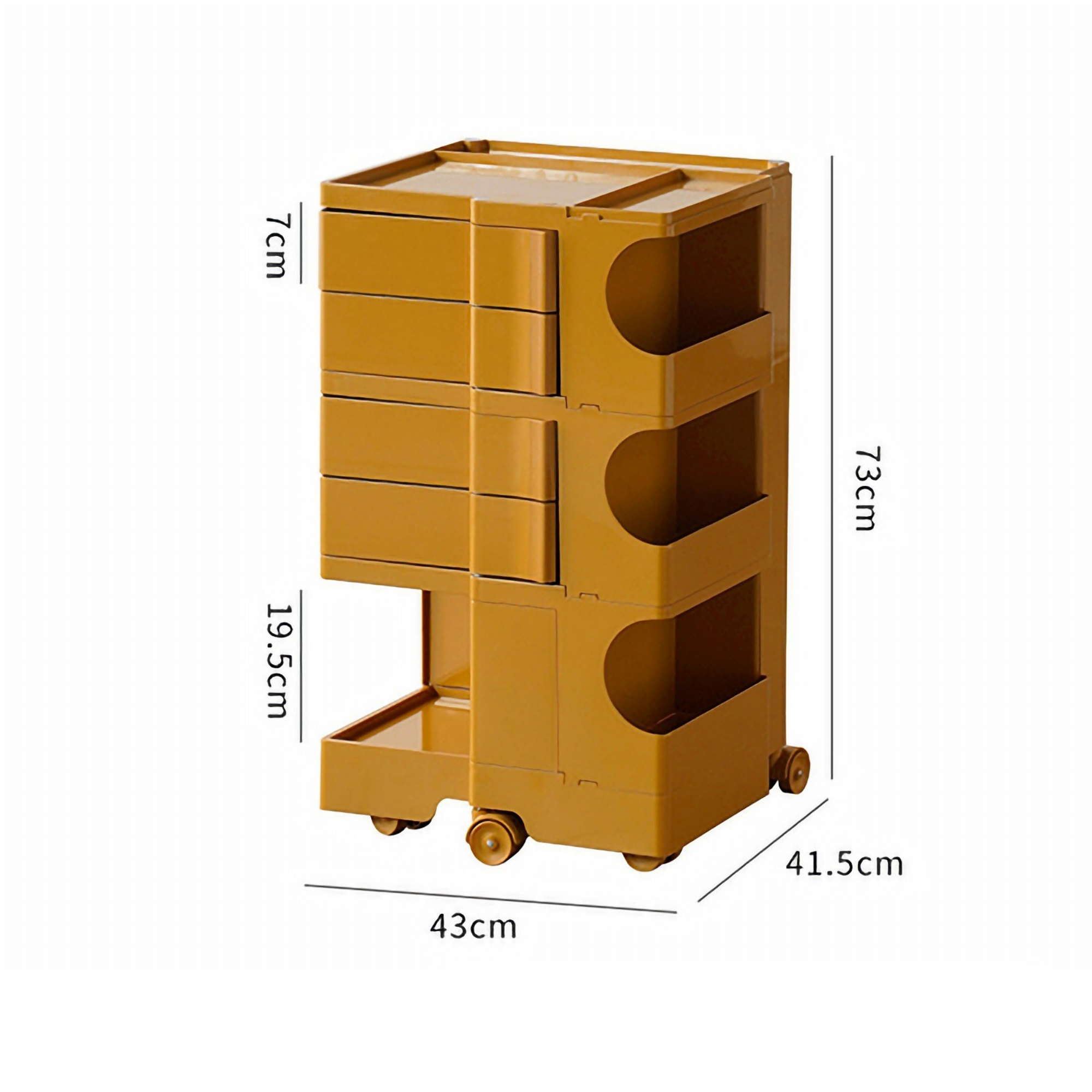 Boby Storage Trolley | Joe Colombo B-line Replica