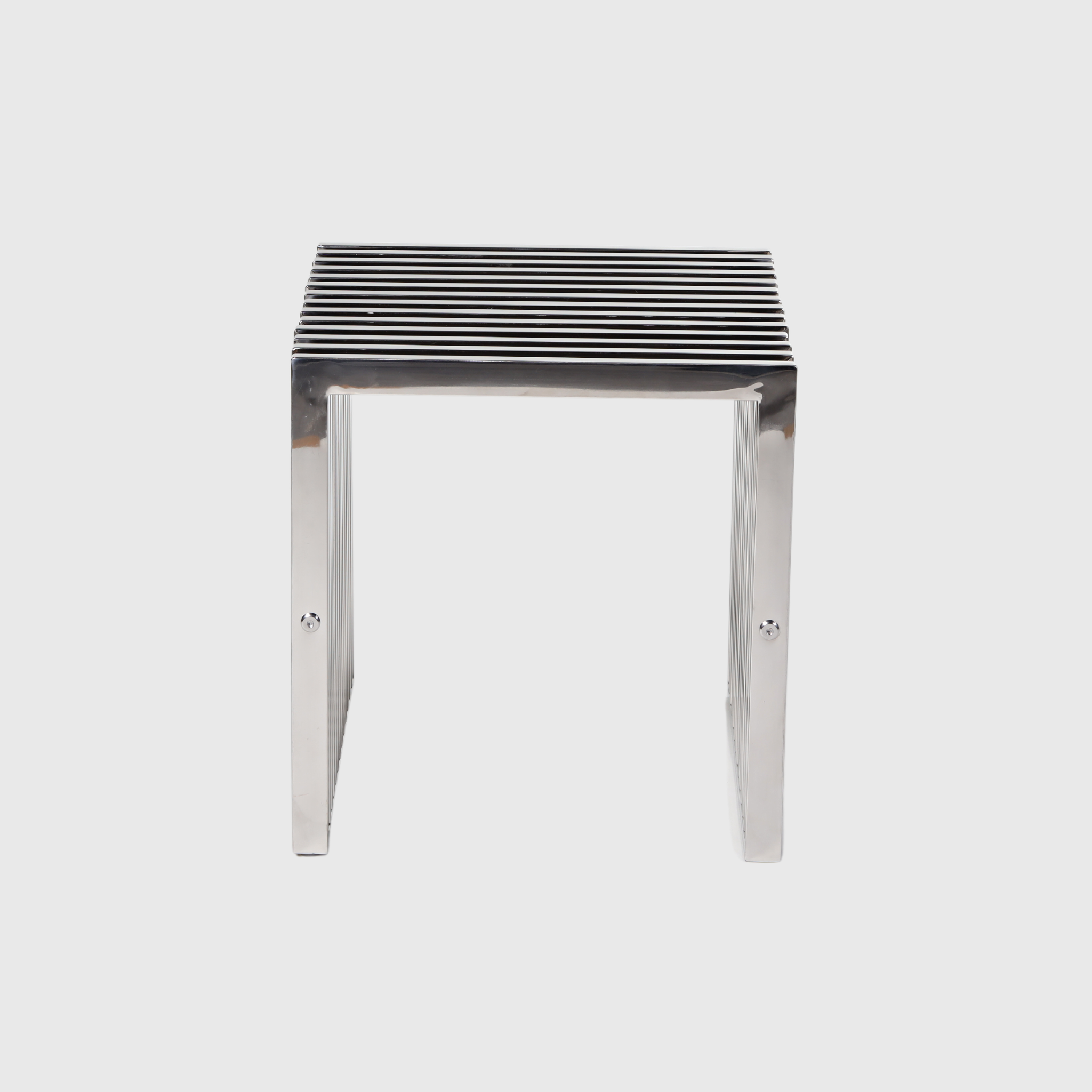 Lath Metal Side Table