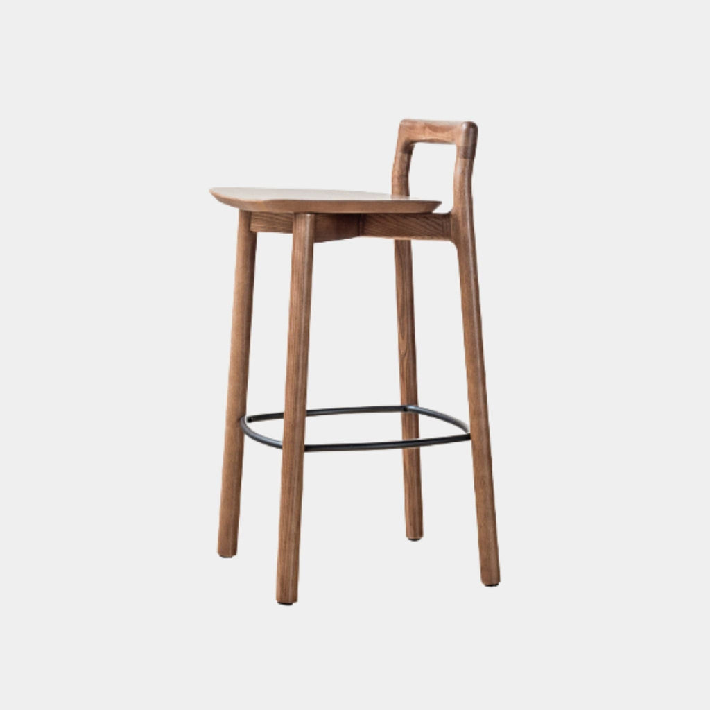 Wooden Bar Stool The Feelter