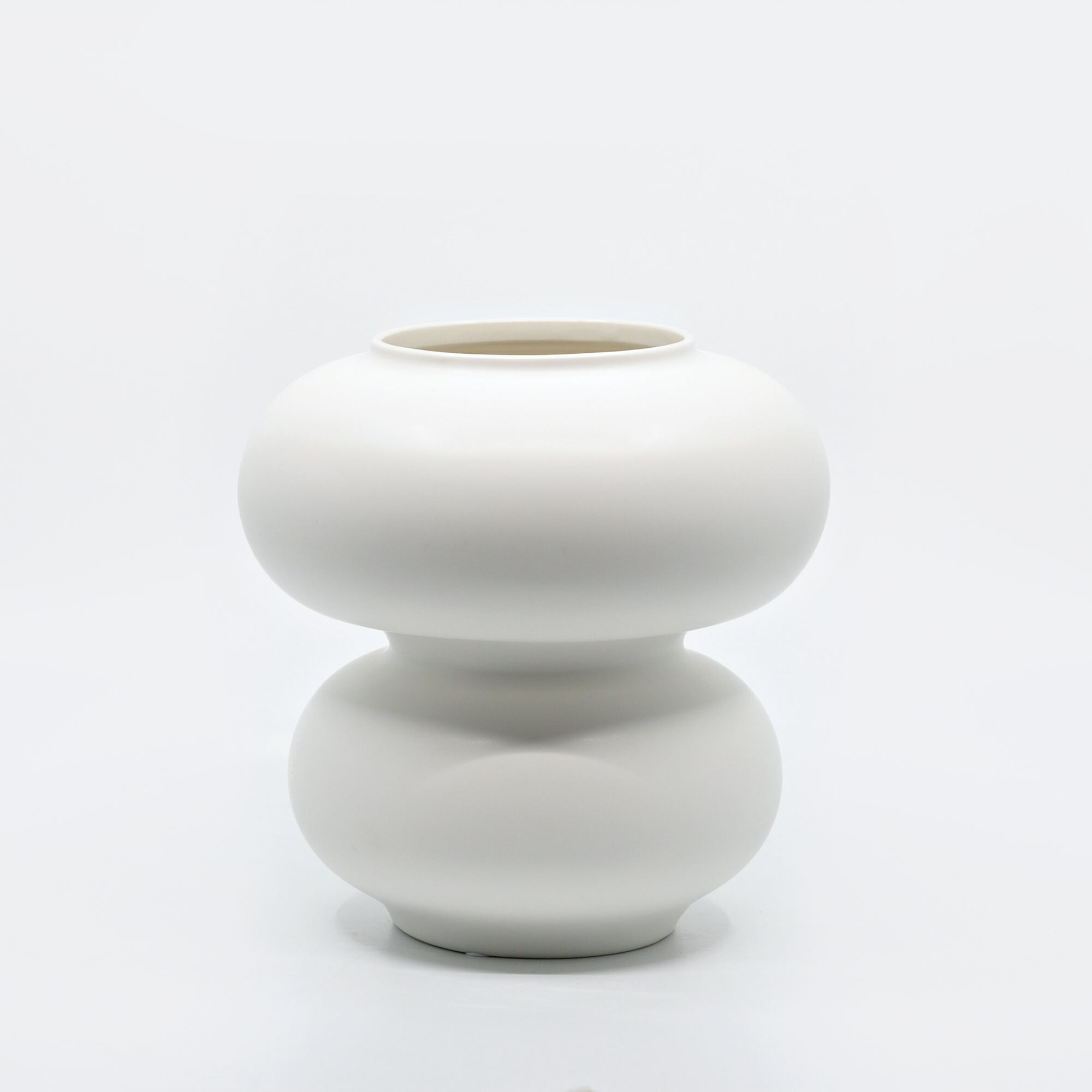 Ceramic Vase | Bubble Series - Short White - The Feelter