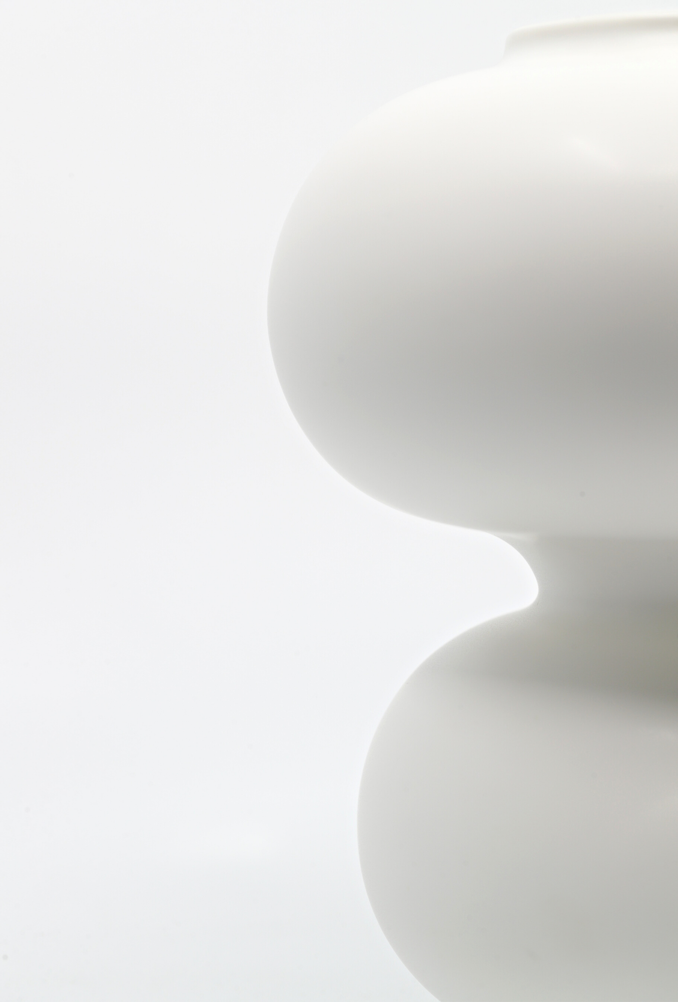 Ceramic Vase | Bubble Series - Short White
