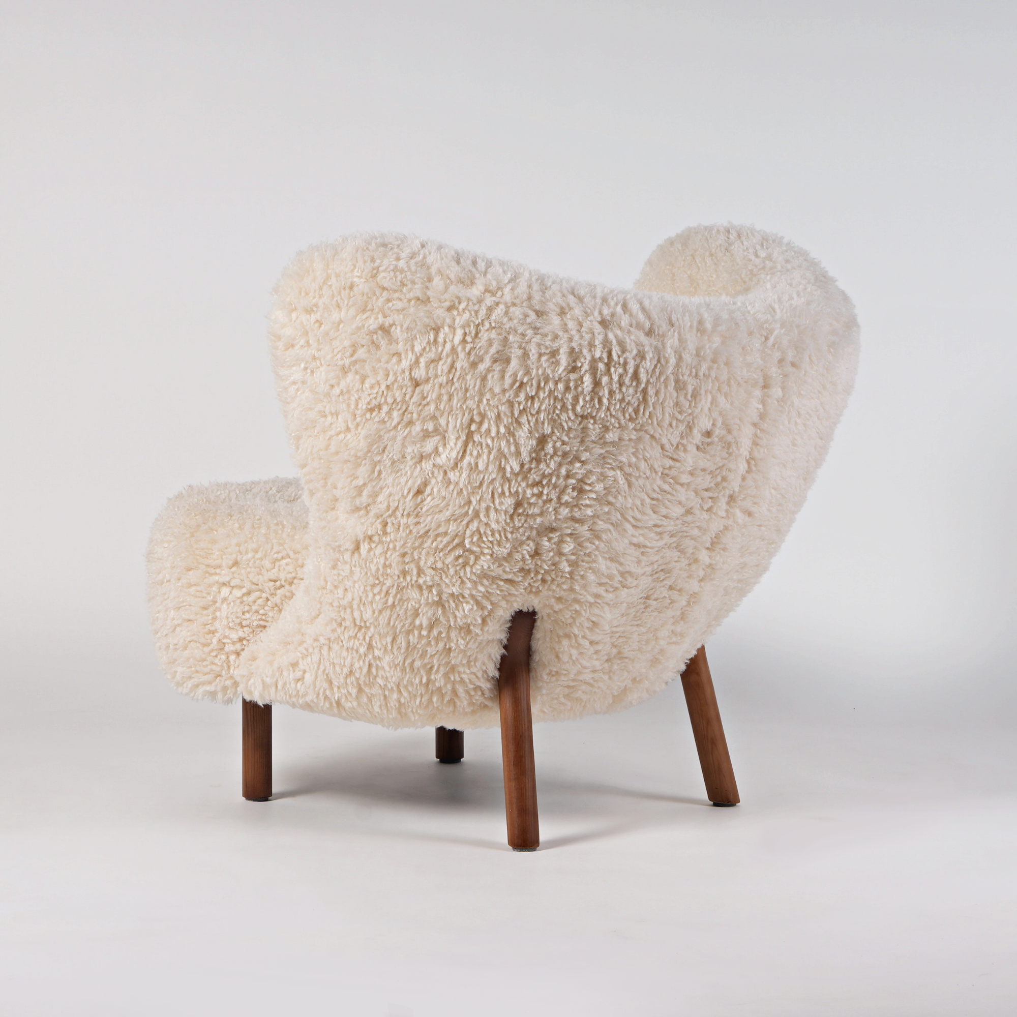 Petite Agnes Lounge Chair - Long Hair