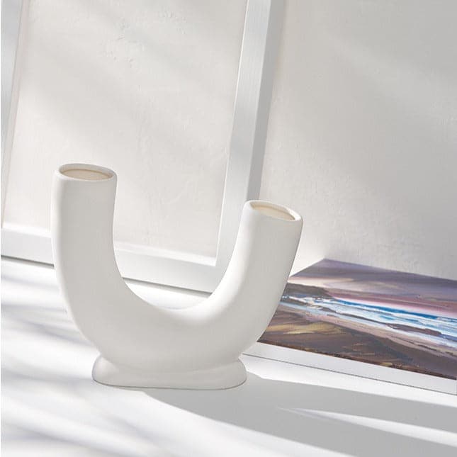 Ceramic Vase | "U" Shape