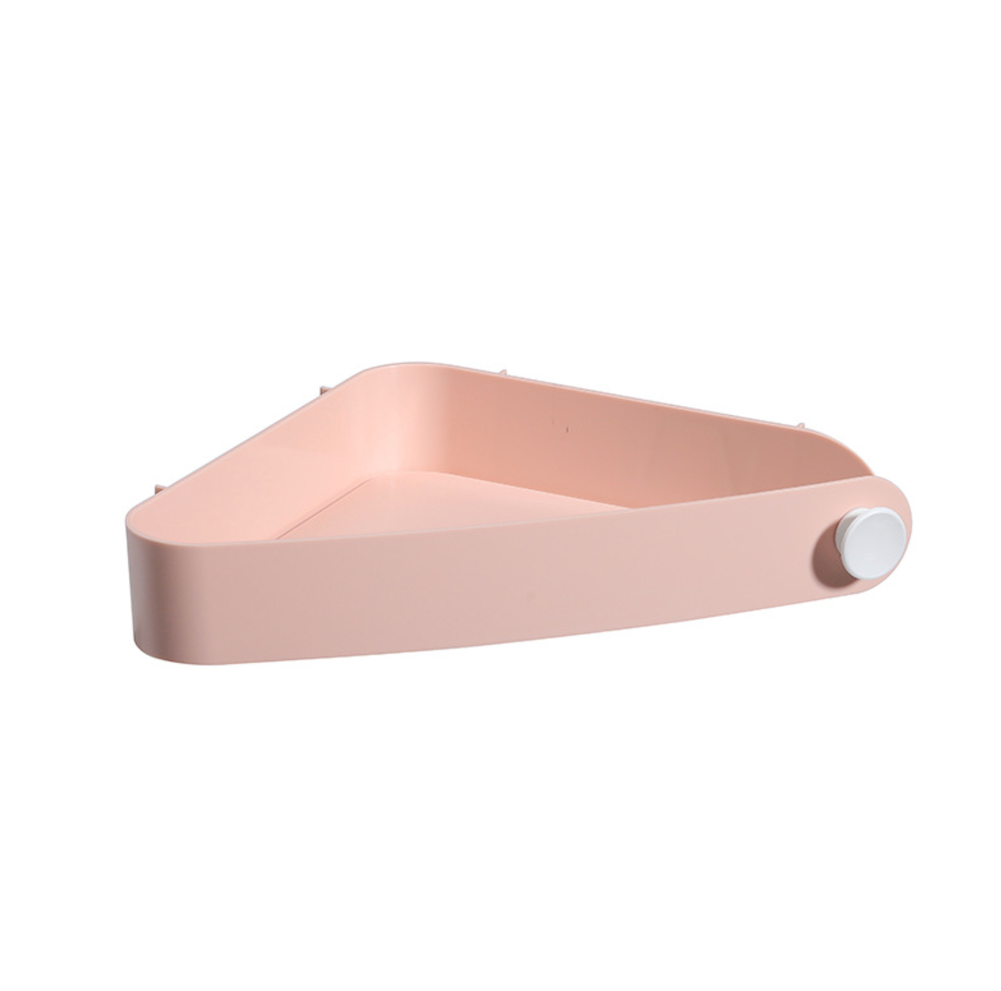 Punch-free bathroom wall-mounted triangle storage rack - The Feelter