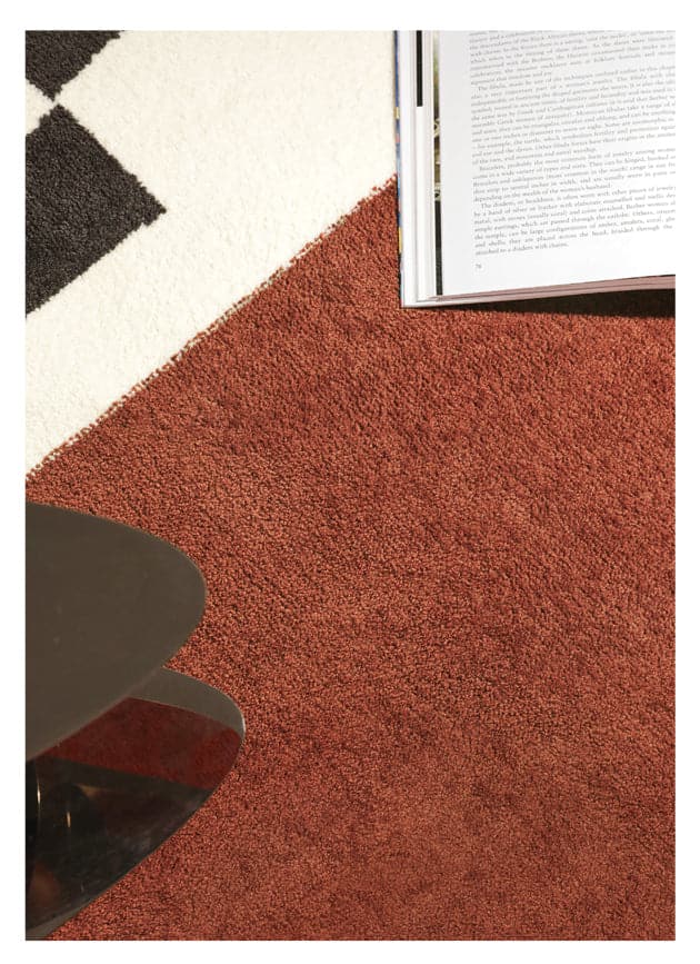 Designer Rug | Rust