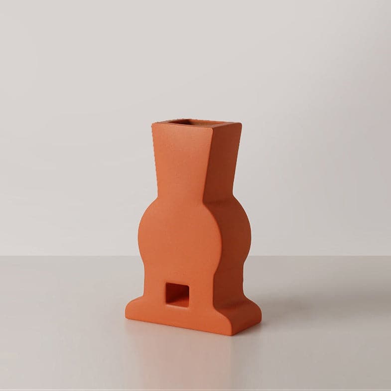Ceramic Vase | Medieval Series - Orange