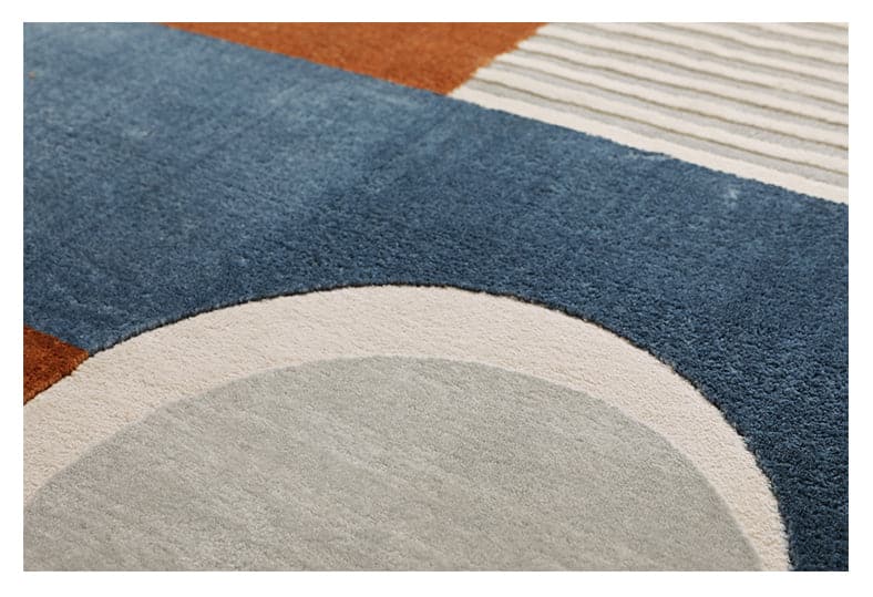 Designer Rug | Striped Abstract Pattern - The Feelter