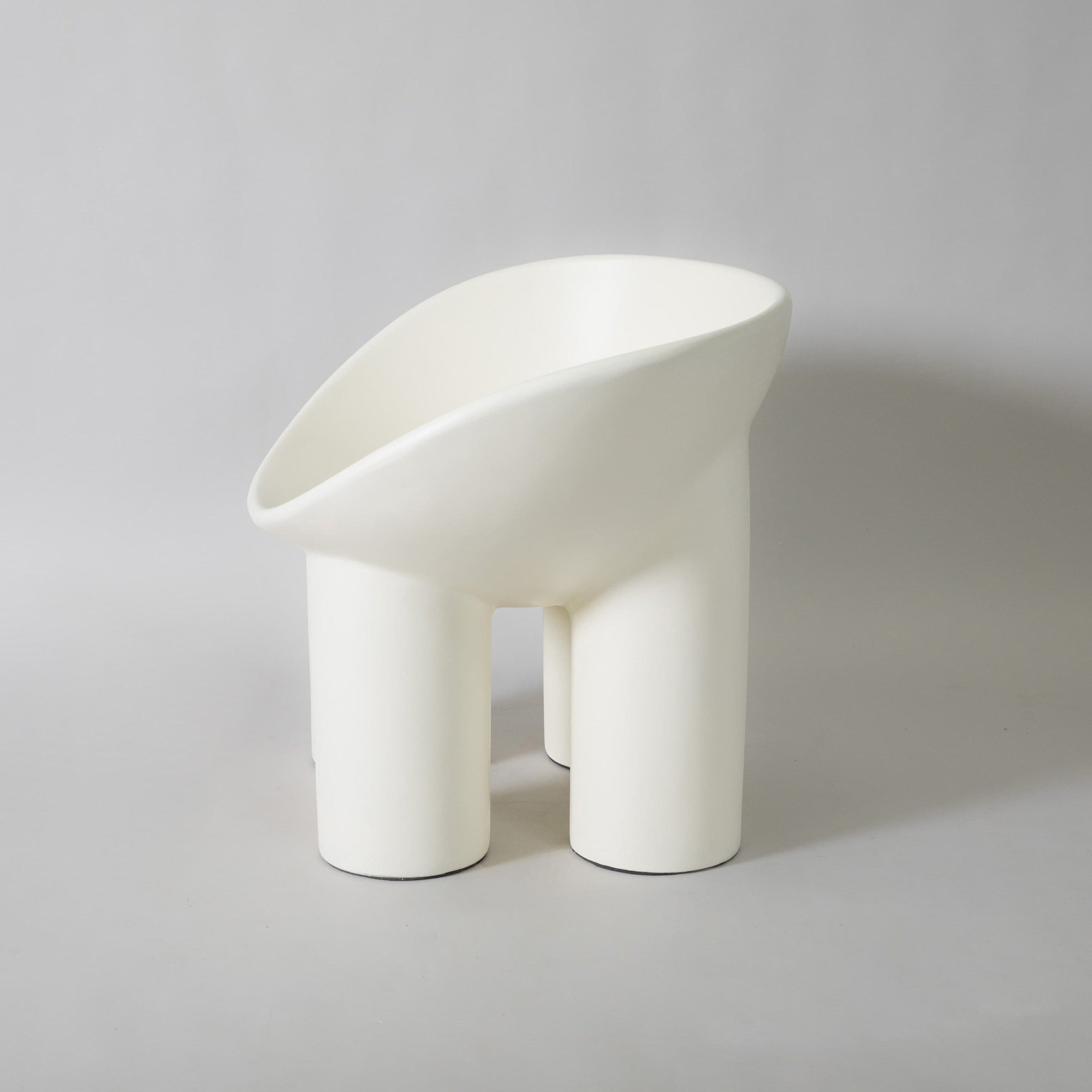 roly poly fibreglass armchair replica 