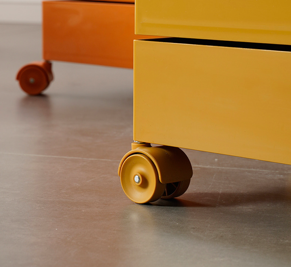 360° storage unit replica | Drawer unit on wheels