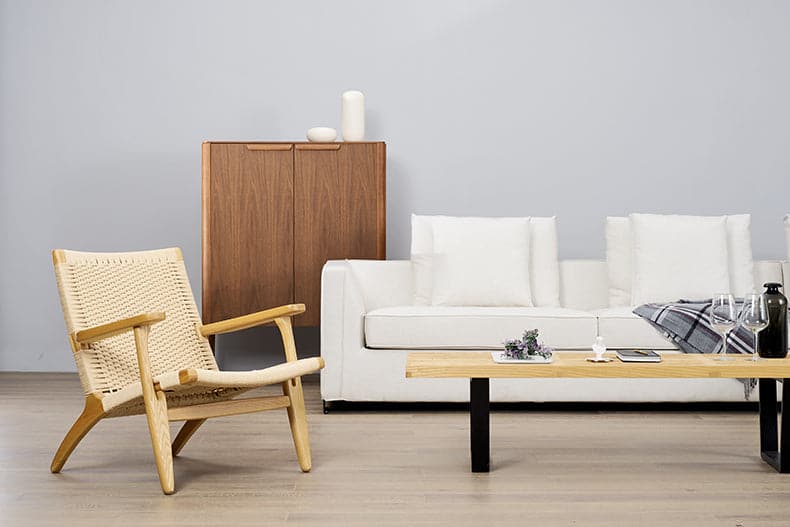 Aleksei Woven Armchair | The Feelter