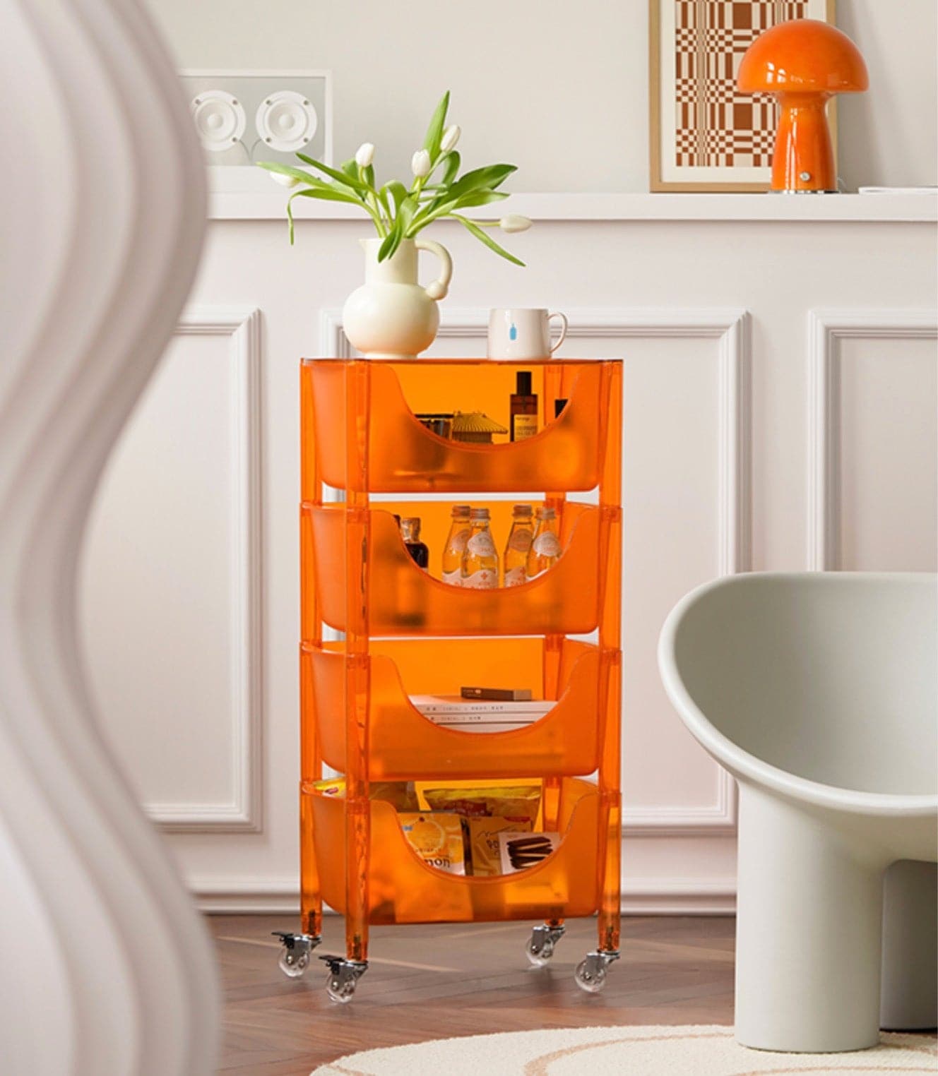 Archie Stackable Compartment Trolley