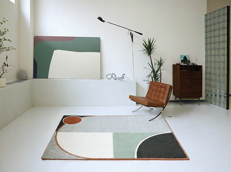 Designer Rug | Mint - The Feelter