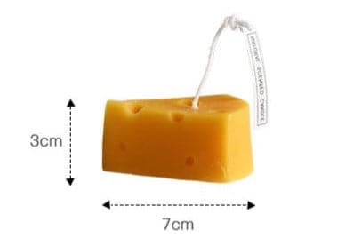 Cheese Shaped Candle