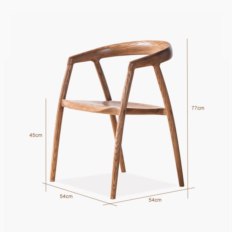 Bone Wooden Dining Chair - The Feelter