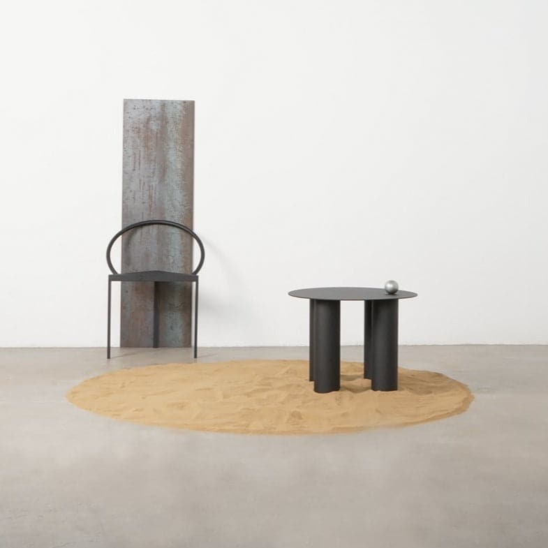 Black Mountain Furniture | Four Pillar Side Table